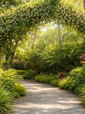 Entrada al jardin mejorada